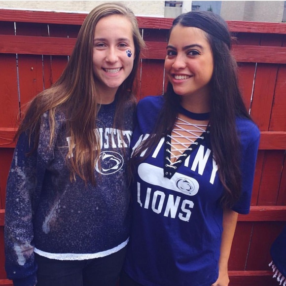 Penn State lace up t shirt - one of a kind - Picture 2 of 2